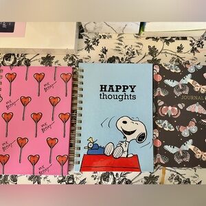 Notebooks/Journals and mindful journal prompts (bulk)